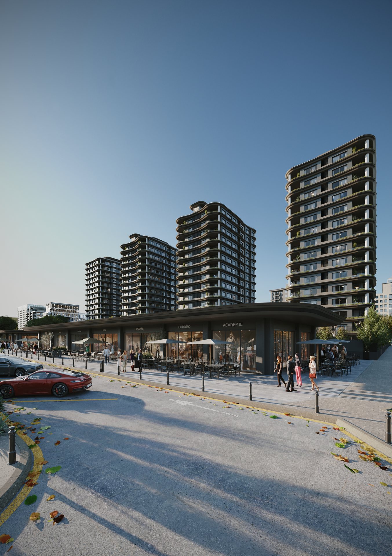 UBB Mersin Tekince Projesi - Dış Mekân Görselleştirme